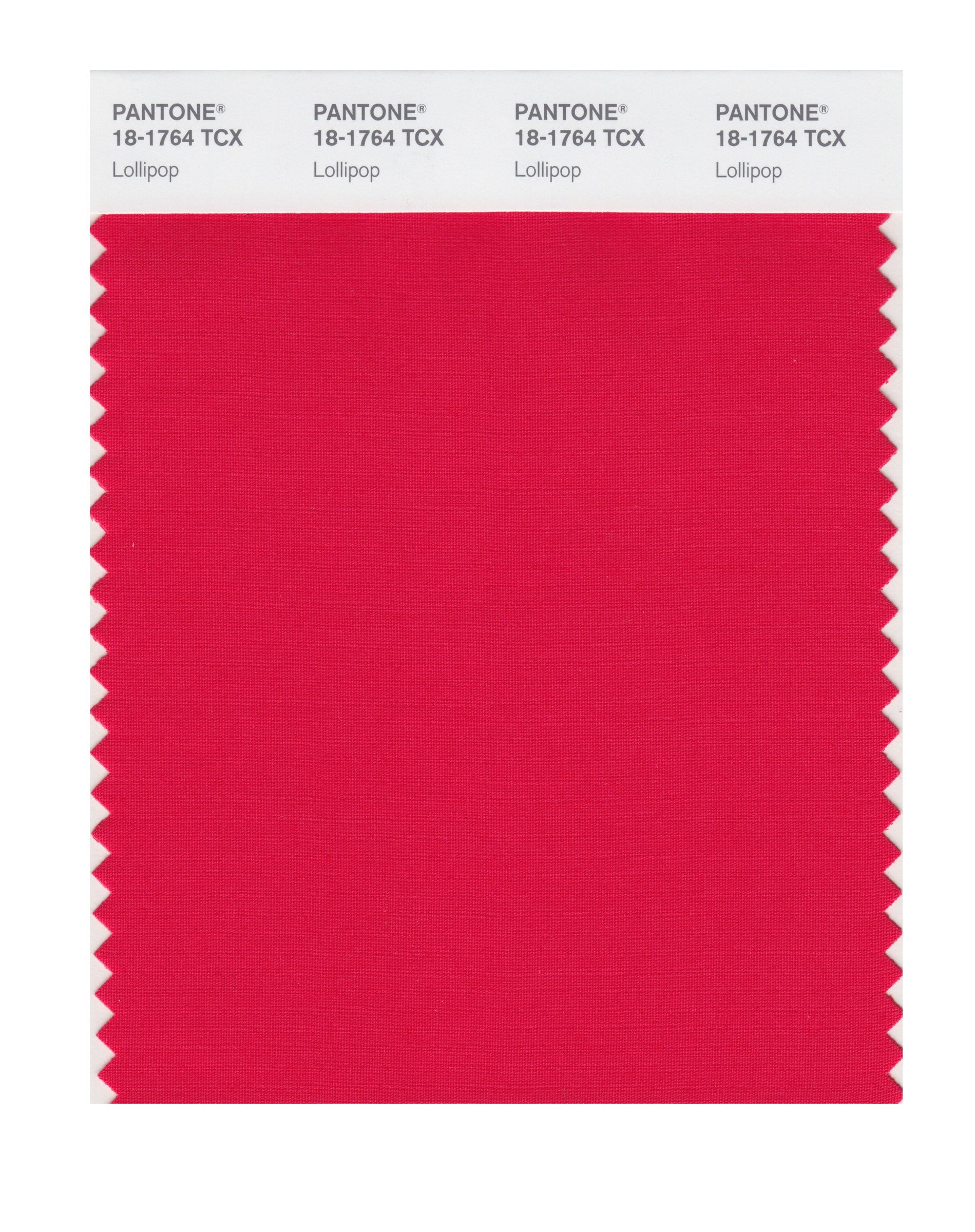 PANTONE SMART 18-1764X Color Swatch Card, Lollipop - House Paint